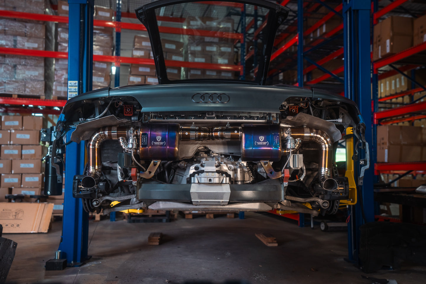 Audi R8 Valved Sport Exhaust System