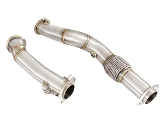 Meisterschaft SUS Down Pipe Section Cat Elimination Pipes 90 mm piping BMW M3 | M4 G80 | G82 | G83 | M4 I-6 Turbo 2021+