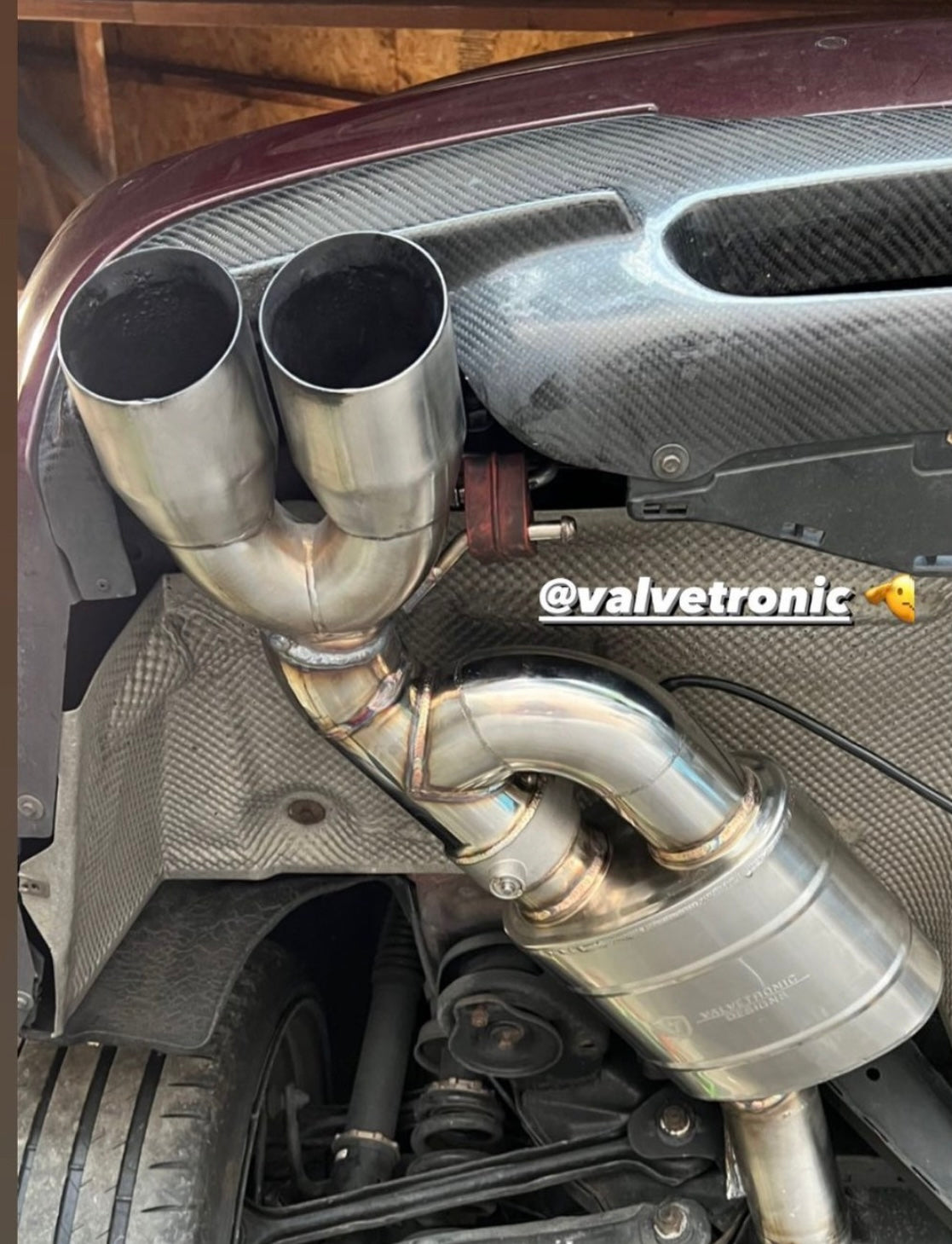 UNIVERSAL VALVED MUFFLER KIT