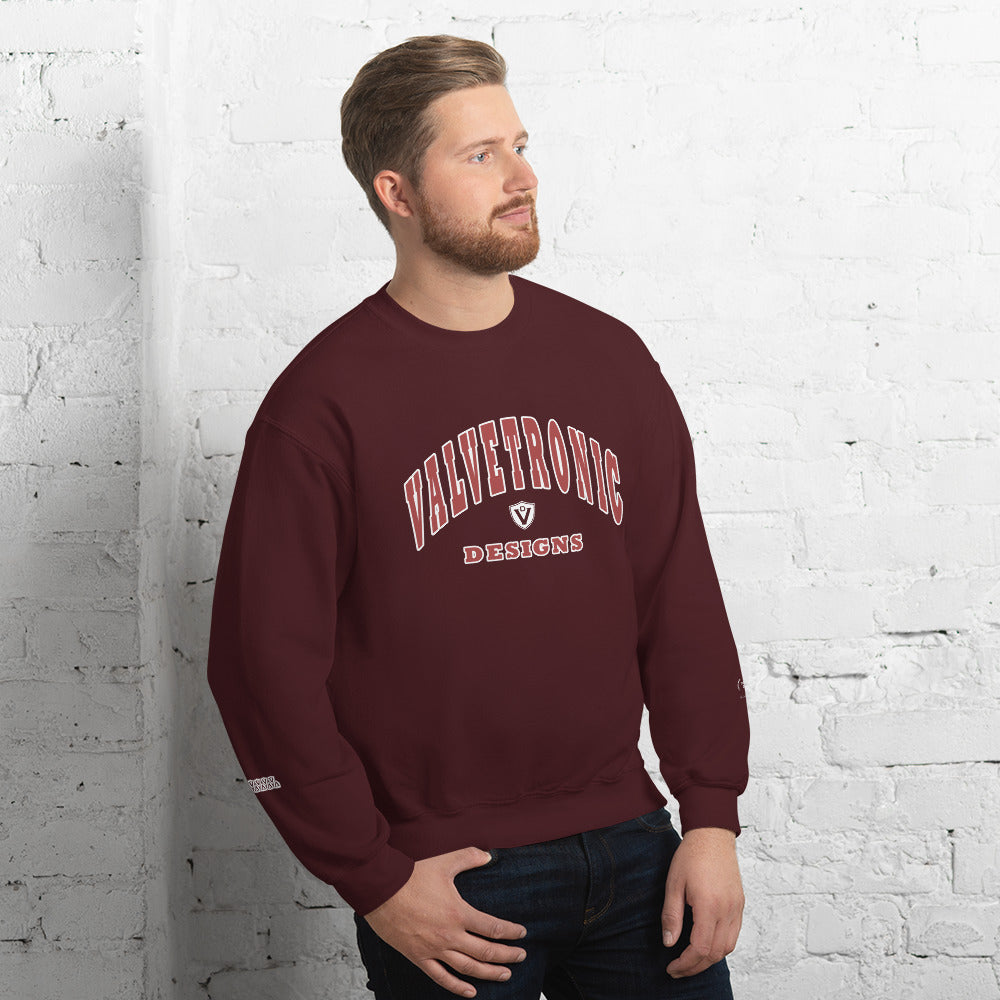 Valvetronic Varsity style sweatshirt